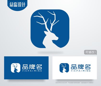 鹿logo