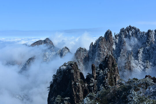 黄山旅游黄山风光黄山美景