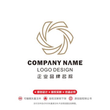 花logo字母S太阳logo