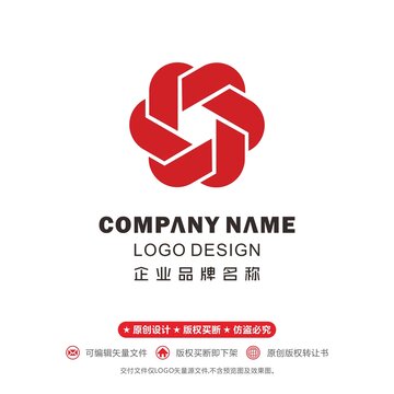 花logo字母S太阳logo