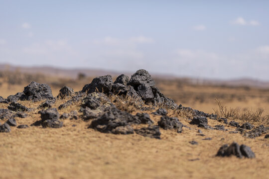 乌兰哈达火山火山石