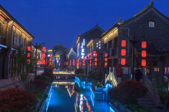 淮安河下古镇夜景