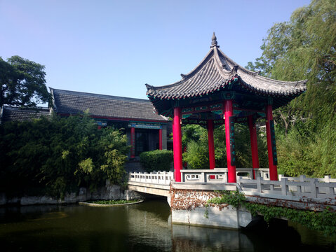 大明湖风景