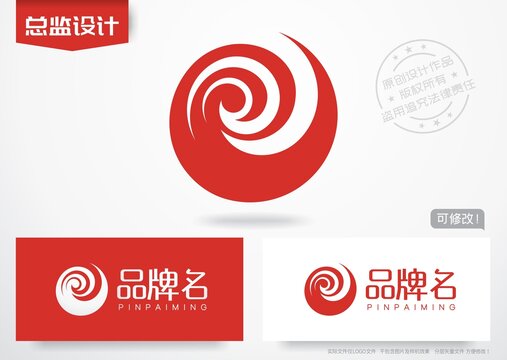 螺旋黄金分割logo