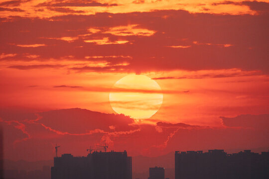 日出朝霞