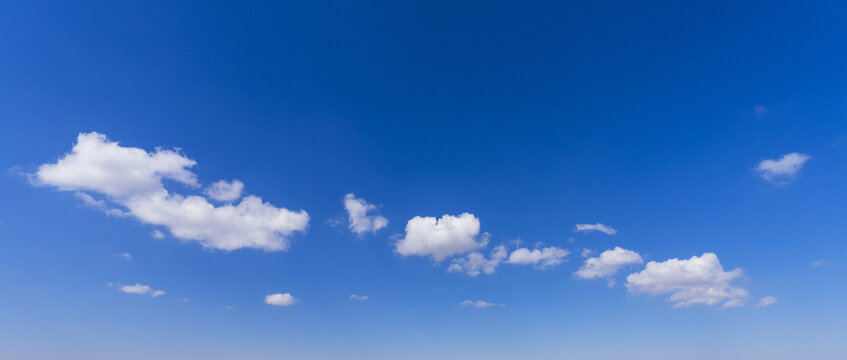 天空白云背景