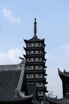 中式建筑宝塔