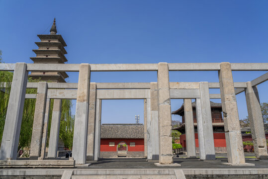 正定古城开元寺