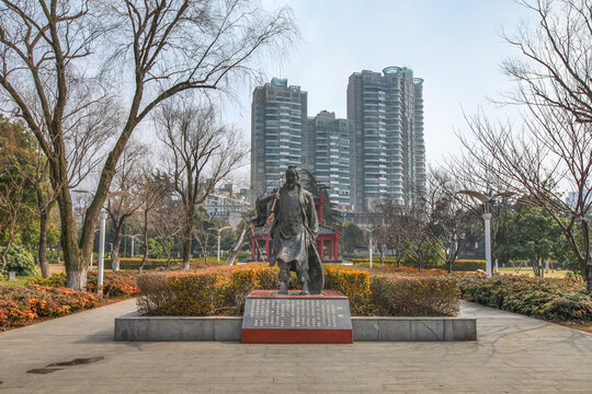 宜兴团氿城市湿地公园雕塑