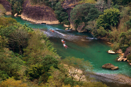 武夷山漂流