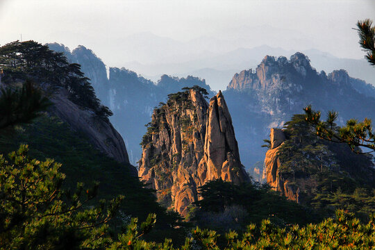 水墨黄山