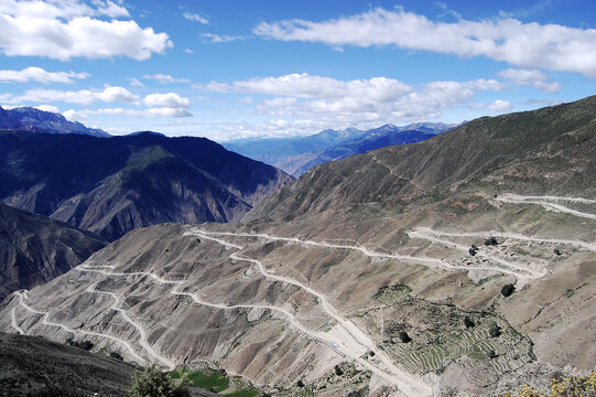 川藏线318旅游风景图