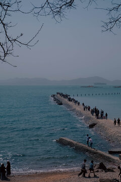 海上大坝