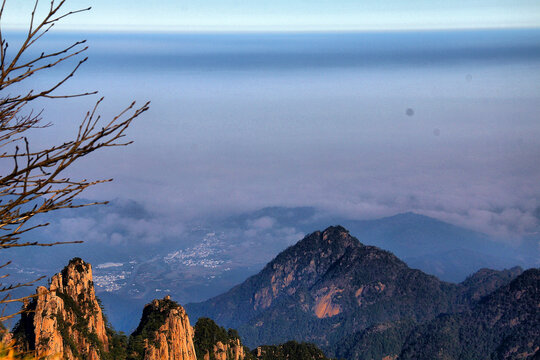 黄山美景黄山风光