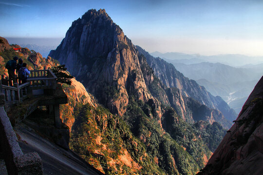 黄山群山风景