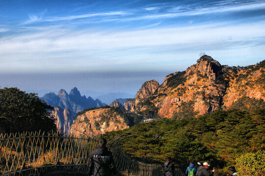 黄山山峦