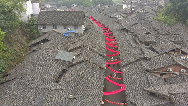 航拍仙市