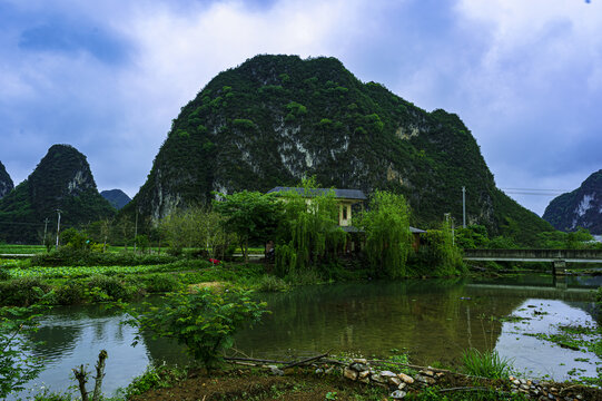 广西旧州风光