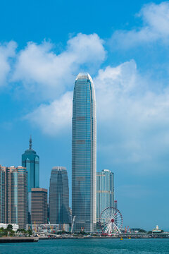 香港中环地标建筑风景