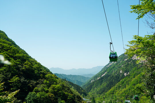 高山缆车