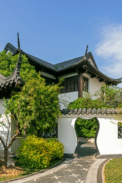 仿古庭院