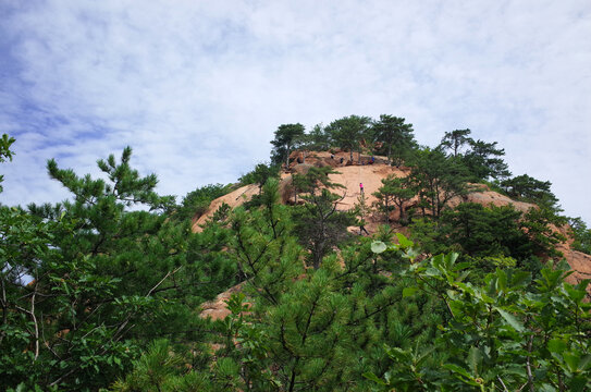 鞍山千山风景区自然风光