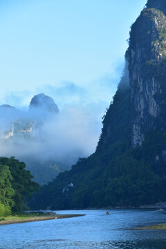 桂林阳朔兴坪老寨山大面山