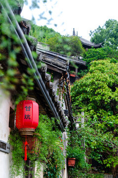 甘坑客家小镇旅游景点深圳风光