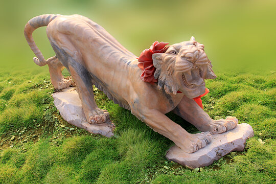 老虎雕塑