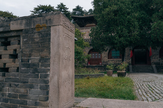 佛光寺围墙