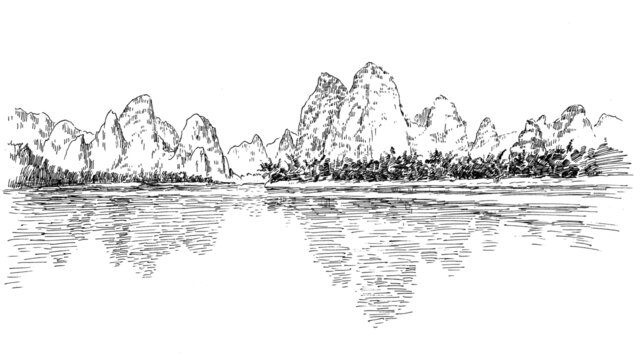 桂林山水喀斯特地貌