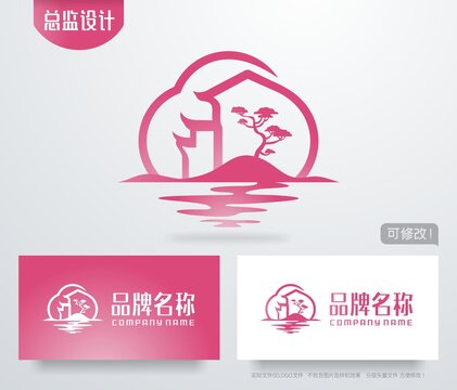 世外桃源logo民宿