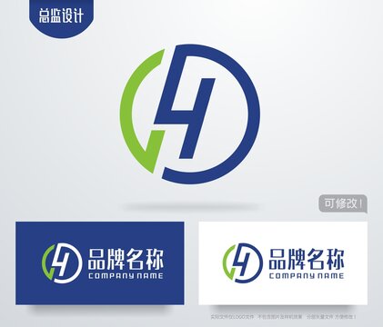 H字母logo