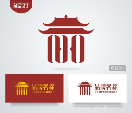 王府logo古建筑