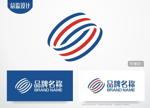 环形logo贸易公司