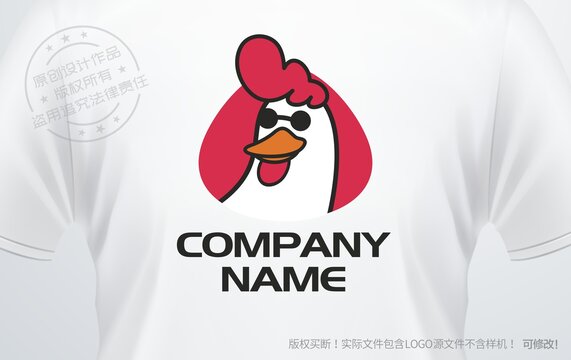 炸鸡logo鸡排
