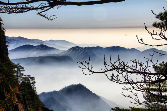 黄山云海云雾