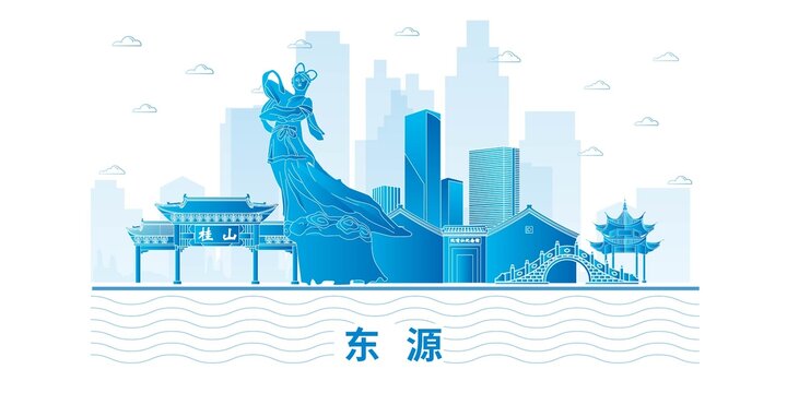 东源县未来科技城市设计素材