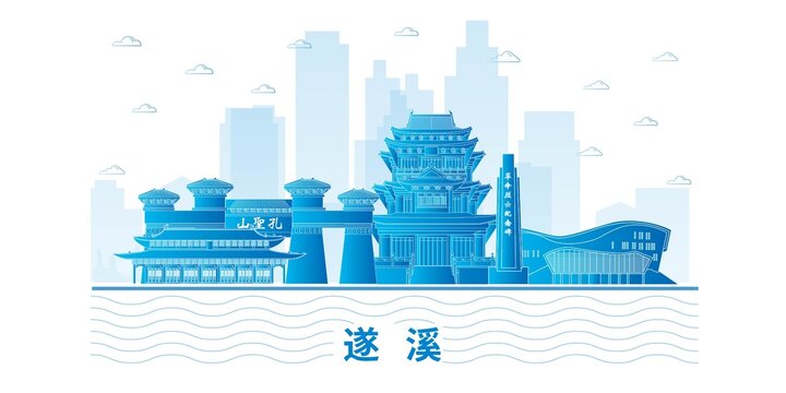 遂溪县未来科技城市设计素材