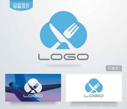 西餐logo刀叉