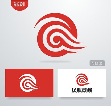 祥云logo字母Q