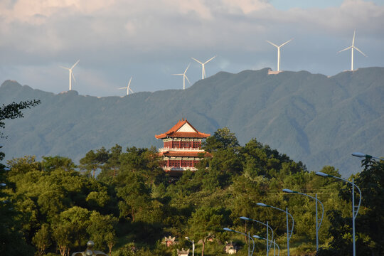 广西桂林兴安县灵渠水街