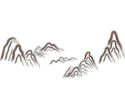 山绘画