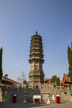 石家庄赵县柏林禅寺塔