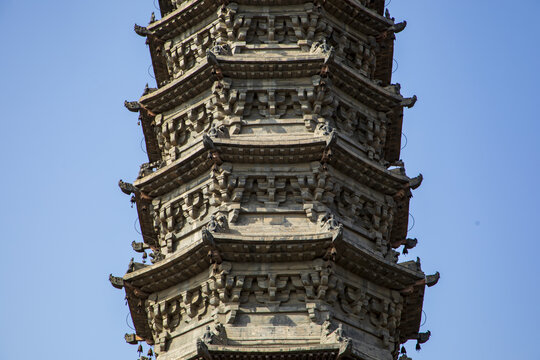 石家庄赵县柏林禅寺塔