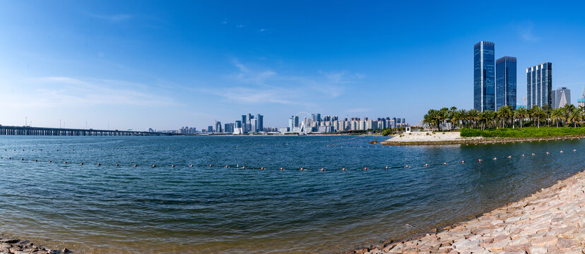 深圳前海湾及建筑