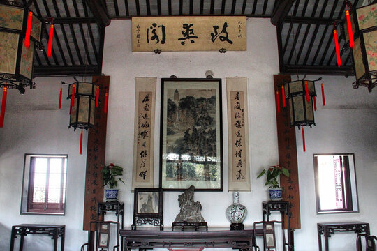 中式建筑客堂