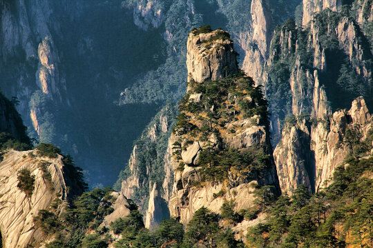 黄山群山黄山奇峰