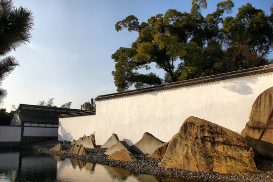 苏州博物馆山水园林景观