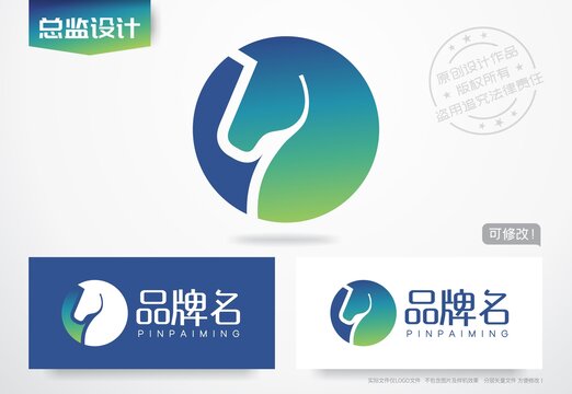 马头logo